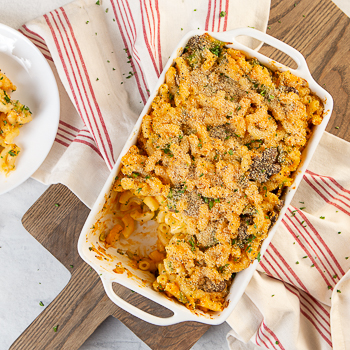 Recipe Broccoli & Mushroom Mac and Cheese S
