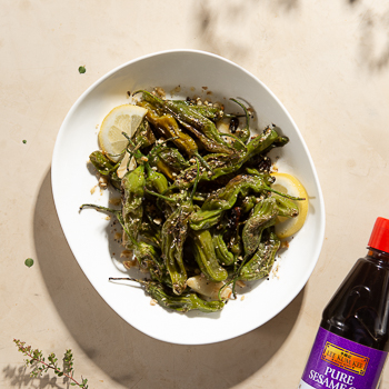 Recipe Sesame Grilled Shishito Peppers S