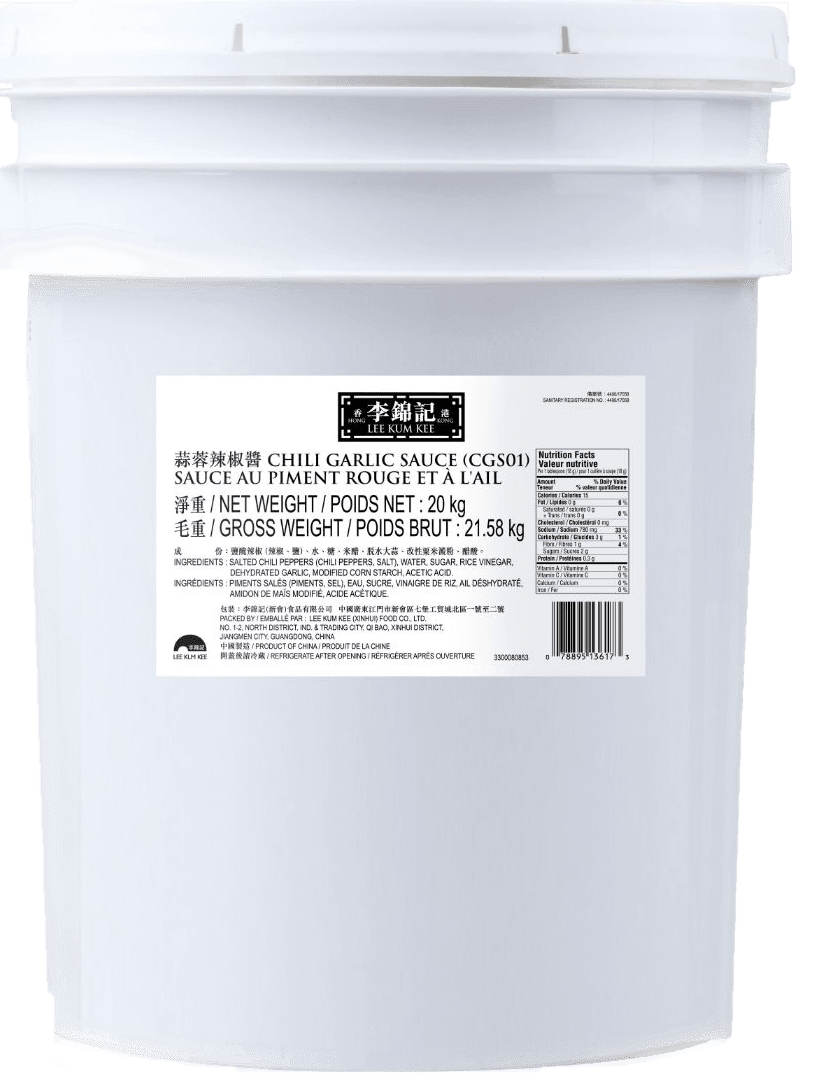Chili Garlic Sauce 20kg 
